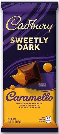 CARAMELLO SWEETLY DARK XL BAR 4OZ 14CT**AVAILABLE 2/20/2026**