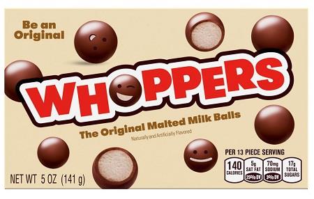 WHOPPERS 5OZ BOX