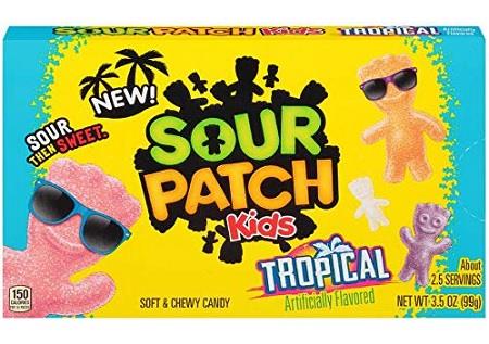SOUR PATCH KIDS TROPICAL 3.5OZ BOX