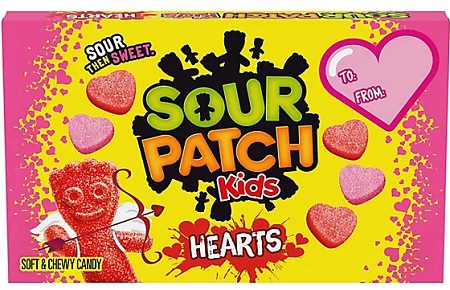 SOUR PATCH KIDS HEARTS 3.1OZ BOX**LIMITED EDITION AVAILABLE 10/2025- PREBOOK NOW**