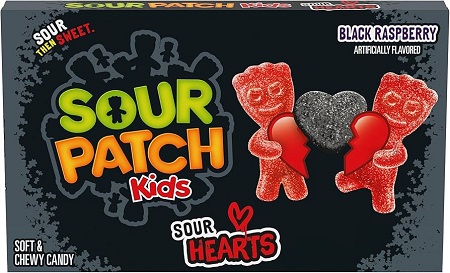 SOUR PATCH KIDS SOUR HEARTS 3.1OZ BOX**LIMITED EDITION AVAILABLE 10/2025- PREBOOK NOW**