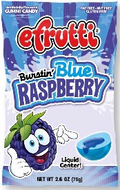EFRUTTI BURSTIN' BLUE SPLASH PEG BAG (3.75OZ)