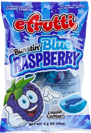 EFRUTTI BURSTIN' BLUE SPLASH PEG BAG (2.6OZ)