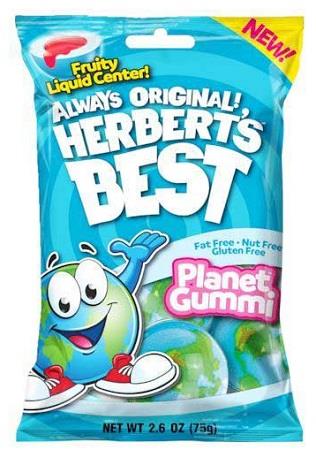 HERBERT'S BEST PLANET GUMMI PEG BAG (2.6OZ)