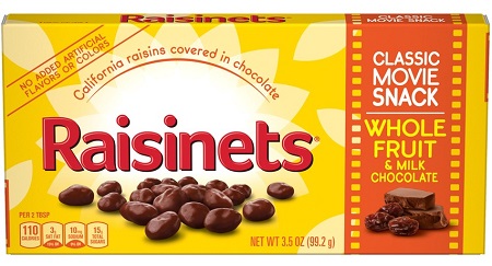 RAISINETS  BOX-3.5OZ