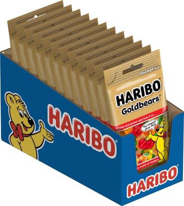 HARIBO 2OZ GOLDBEARS 12CT*$1.00 OFF PER BOX - WHILE INVENTORY LASTS*