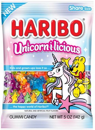 HARIBO 5OZ UNICORN-I-LICIOUS