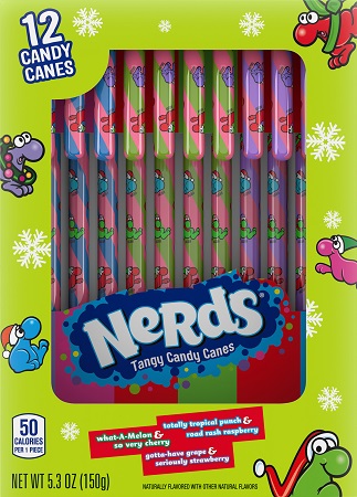 NERDS CANDY CANES 12CT