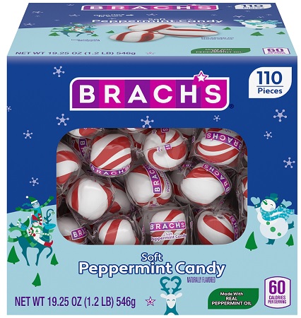 BRACH'S SOFT PEPPERMINT 110CT**AVAILABLE WHILE INVENTORY LASTS**