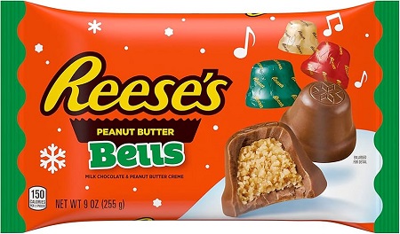 REESE'S PEANUT BUTTER BELLS 9OZ**LIMITED EDITION - PREBOOK  BY AUGUST**