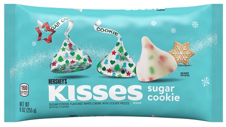 HERSHEY'S KISSES SUGAR COOKIE 9OZ**LIMITED EDITION AVAILABLE 8/22/2025 - PREBOOK NOW - BY SPECIAL ORDER ONLY**