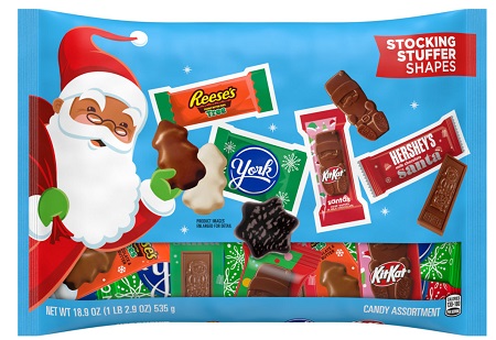 HERSHEY'S CHOC. ASST. HOLIDAY 18.9OZ 12CT**LIMITED EDITION AVAILABLE 8/22/2025 - PREBOOK NOW - BY SPECIAL ORDER ONLY**