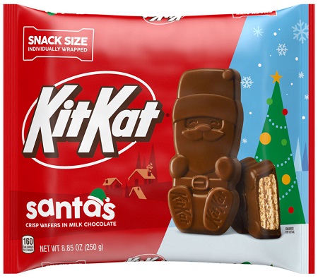 KIT KAT SANTAS SNACK SIZE 8.85OZ 22CT**LIMITED EDITION AVAILABLE 8/22/2025 - PREBOOK NOW - BY SPECIAL ORDER ONLY**