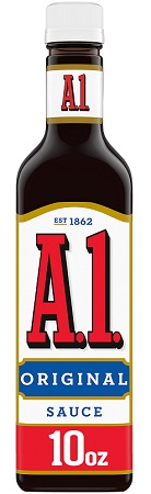A1 STEAK SAUCE 10OZ**AVAILABLE BY SPECIAL ORDER & EMAIL ONLY, ALLOW 21 DAYS LEADTIME
