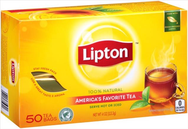 LIPTON TEA BAGS12/50CT
