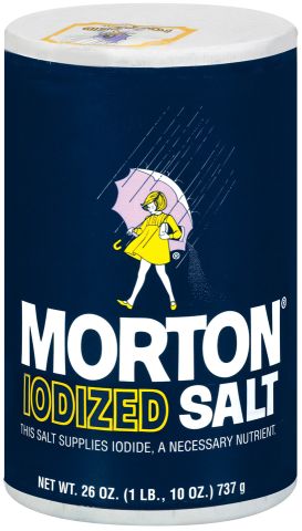 MORTON IODIZED SALT 12/26OZ