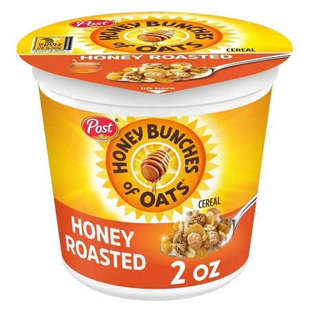 HONEY BUNCHES OF OATS HONEY ROASTED CUP 2OZ