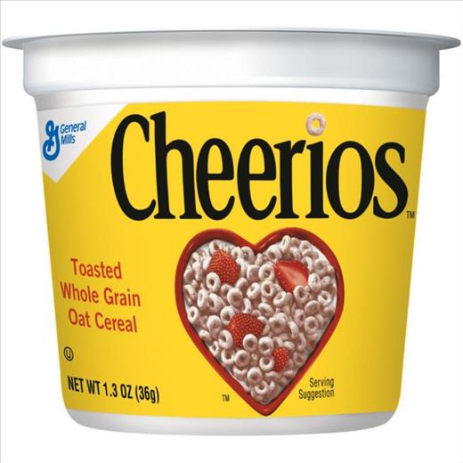 CHEERIOS CEREAL     (CUP)1.3OZ