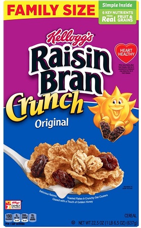 RAISIN BRAN CRUNCH 22.5OZ**AVAILABLE BY SPECIAL ORDER AND EMAIL ONLY, ALLOW 21 DAYS LEADTIME