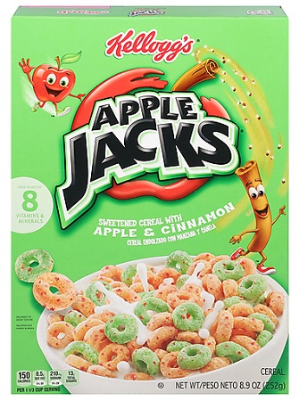 APPLE JACKS CEREAL 8.9OZ