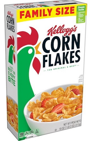 CORN FLAKES CEREAL 6/18OZ