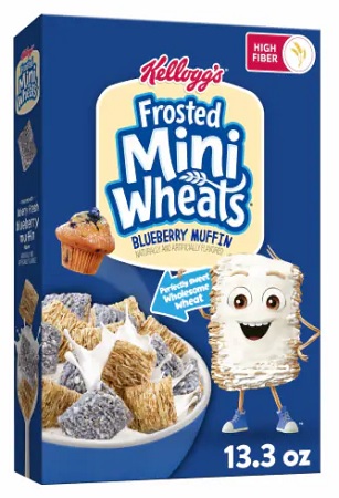 FROSTED MINI WHEATS BLUEBERRY 13.3OZ