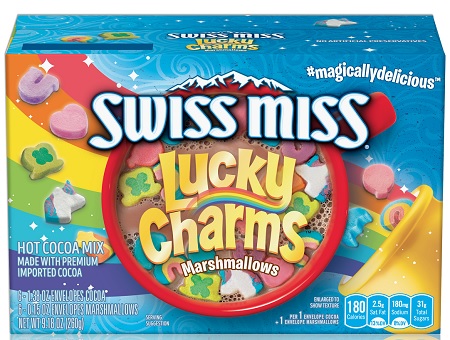 SWISS MISS LUCKY CHARMS 8/6CT**AVAILABLE BY SPECIAL ORDER ONLY, ALLOW 21 DAYS LEADTIME
