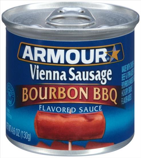 ARMOUR VIENNA BOURBON BBQ 4.6OZ