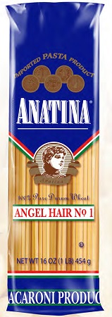 ANATINA PASTA ANGEL HAIR 16oz