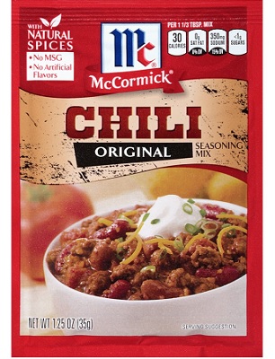 MCCORMICK CHILI SEASONING24/1.25OZ