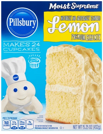 PB CAKE MIX LEMON**AVAILABLE BY SPECIAL ORDER ONLY, ALLOW 21 DAYS LEADTIME**