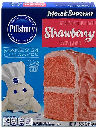 PB CAKE MIX STRAWBERRY**AVAILABLE BY SPECIAL ORDER ONLY, ALLOW 21 DAYS LEADTIME**