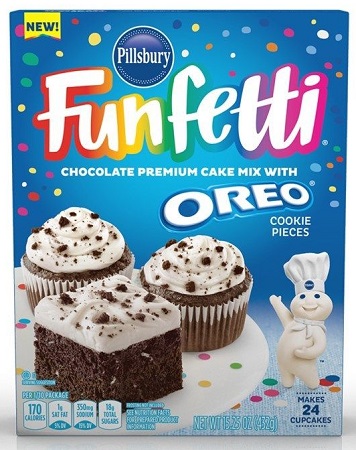 PB CAKE MIX FUNFETTI OREO CHOCOLATE**AVAILABLE BY SPECIAL ORDER ONLY, ALLOW 21 DAYS LEADTIME**