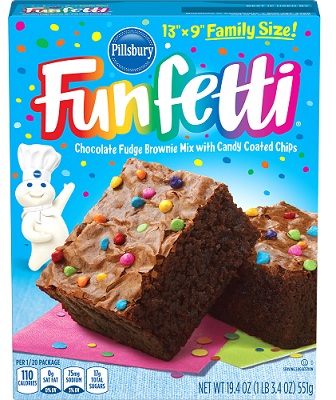 PB FUNFETTI FUDGE BROWNIE MIX**AVAILABLE BY SPECIAL ORDER ONLY, ALLOW 21 DAYS LEADTIME**