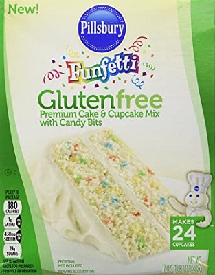 PB GLUTEN FREE CAKE MIX FUNFETTI**AVAILABLE BY SPECIAL ORDER ONLY, ALLOW 21 DAYS LEADTIME**