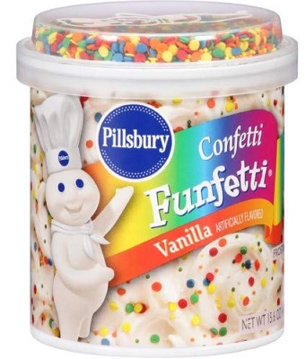 PB FROSTING CONFETTI FUNFETTI**AVAILABLE BY SPECIAL ORDER ONLY, ALLOW 21 DAYS LEADTIME**