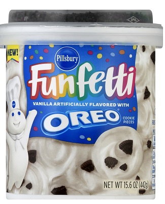 PB FROSTING OREO VANILLA FUNFETTI**AVAILABLE BY SPECIAL ORDER ONLY, ALLOW 21 DAYS LEADTIME**