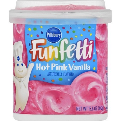 PB FROSTING HOT PINK FUNFETTI**AVAILABLE BY SPECIAL ORDER ONLY, ALLOW 21 DAYS LEADTIME**