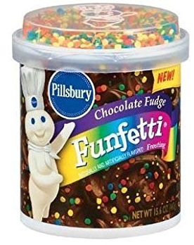 PB FROSTING CHOC FUDGE FUNFETTI**AVAILABLE BY SPECIAL ORDER ONLY, ALLOW 21 DAYS LEADTIME**