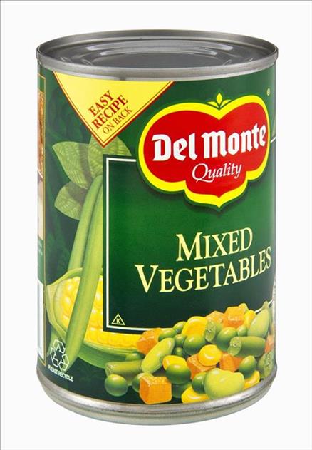 DEL MONTE MIXED VEGETABLES 14.5OZ