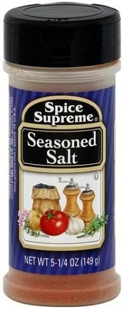 SPICE SUPREME SEASONED SALT 5.25OZ