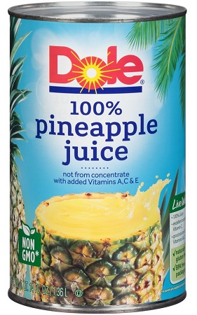 DOLE PINEAPPLE JUICE 46OZ