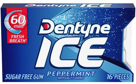 DENTYNE ICE PEPPERMINT 9CT