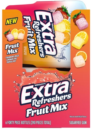 EXTRA REFRESHERS FRUIT MIX (40 PIECES)