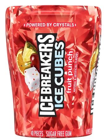 ICE BREAKERS ICE CUBES BTL FRUIT PUNCH (3.24OZ/40PC)