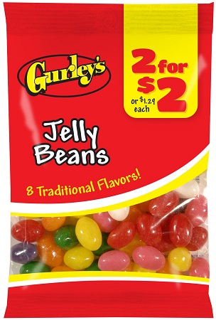GURLEY'S 2/$2 JELLY BEANS 2.5OZ