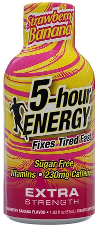 5 HOUR ENERGY EXTRA STRENGTH STRAWBERRY BANANA 12CT (1.93OZ)
