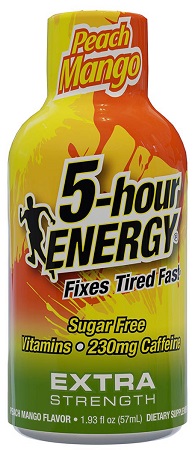 5 HOUR ENERGY EXTRA STRENGTHPEACH MANGO 12CT (1.93OZ)