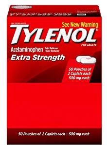 TYLENOL 2PK 50CT*LIMIT 2 BOXES WHILE INVENTORY LASTS*