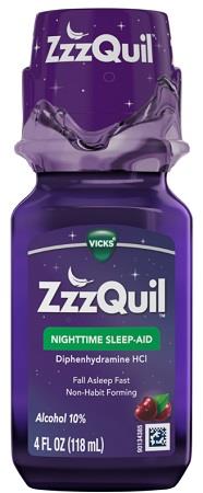 ZZZQUIL LIQUID (4OZ) 4CT